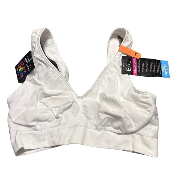 Bali Cool Comfort White Bra size Small NWT - Picture 1 of 5